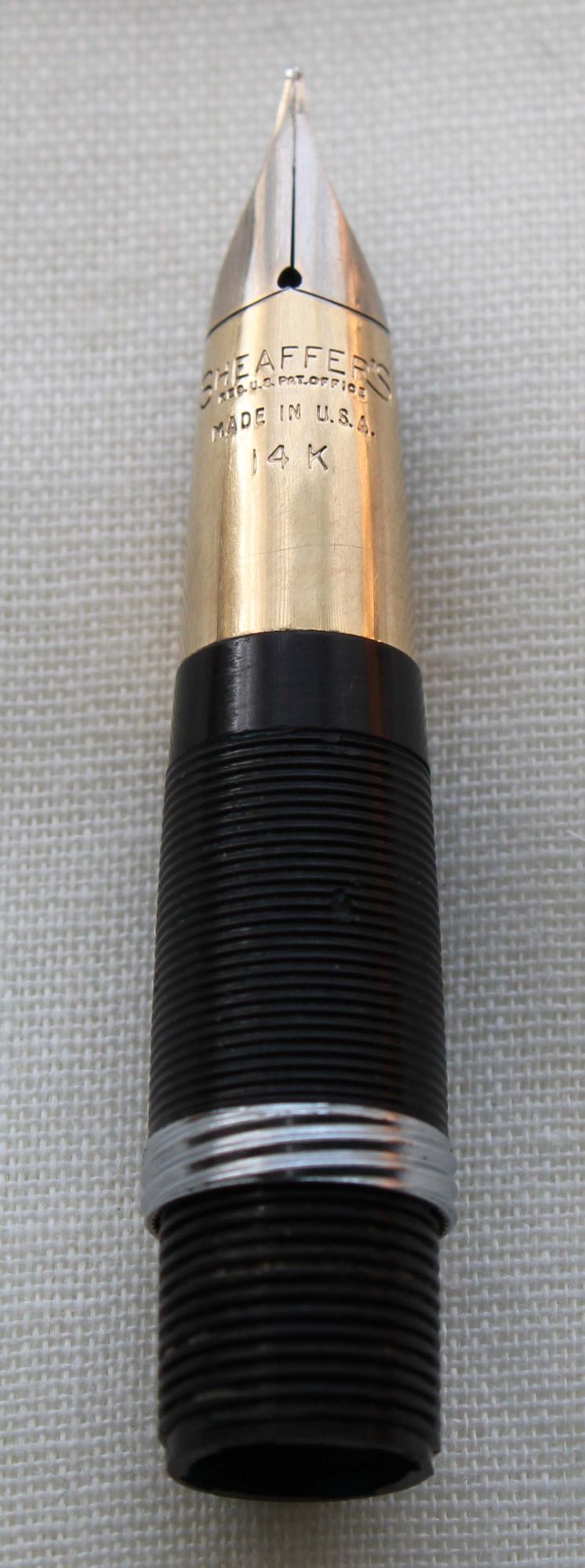 N1027  - Sheaffer Snorkel Triumph Medium Nib