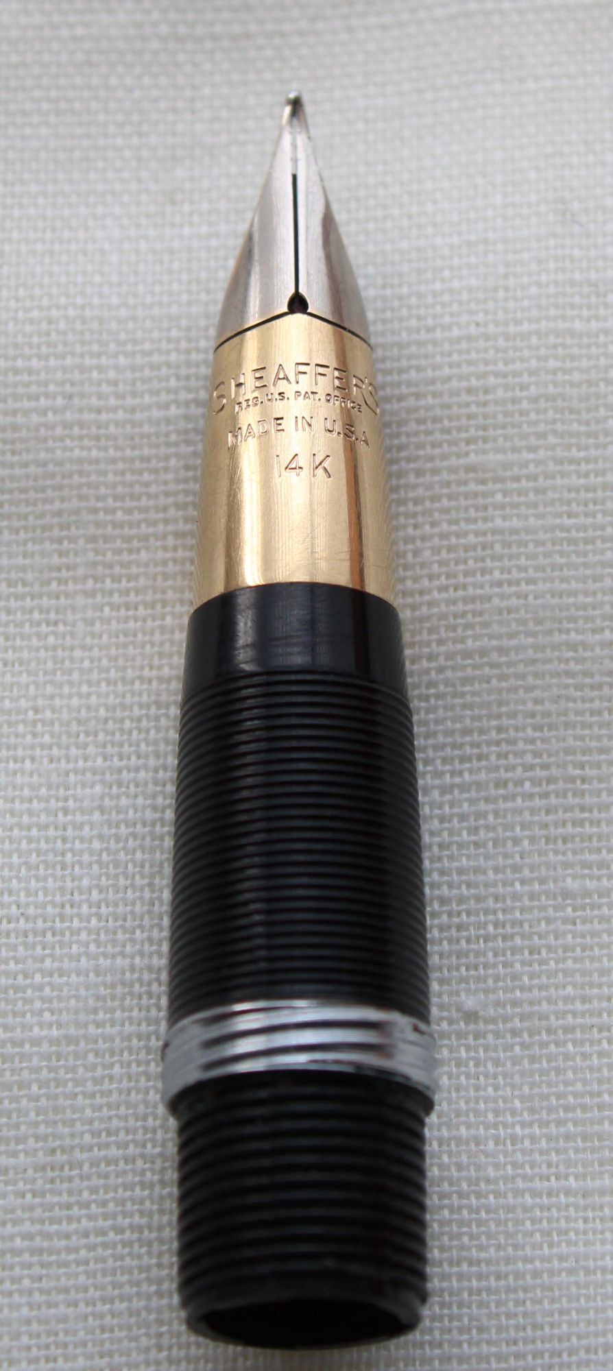 N1026  - Sheaffer Snorkel Triumph Medium Nib