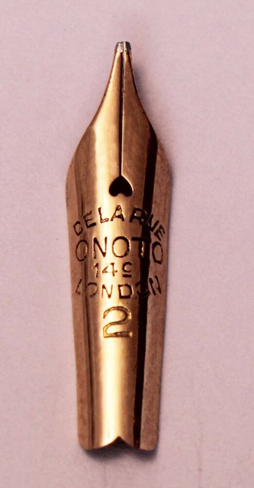 N1311  - Onoto De La Rue No2  Medium Flex Nib