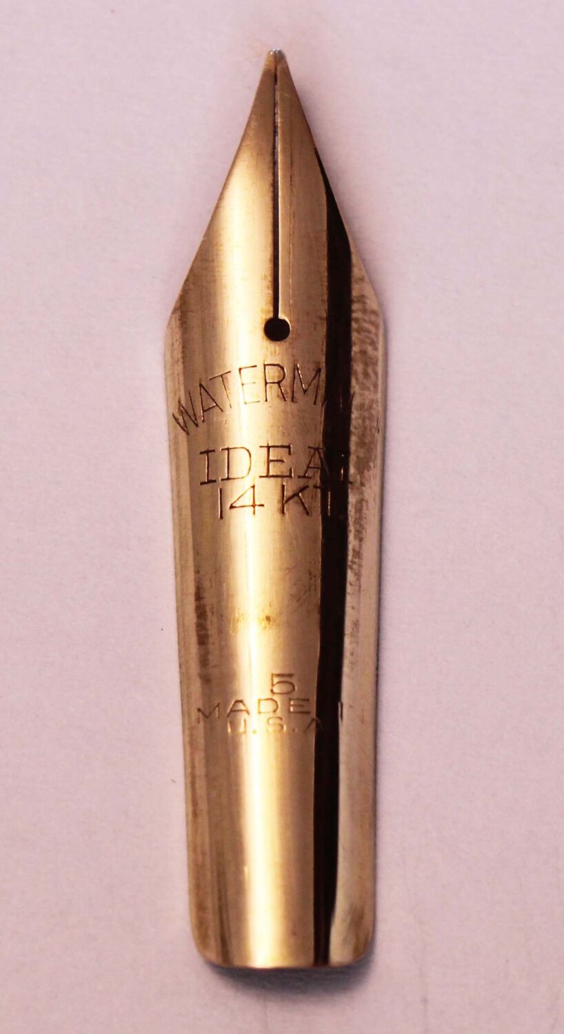 N1058 - Watermans Ideal No.5 Fine Nib