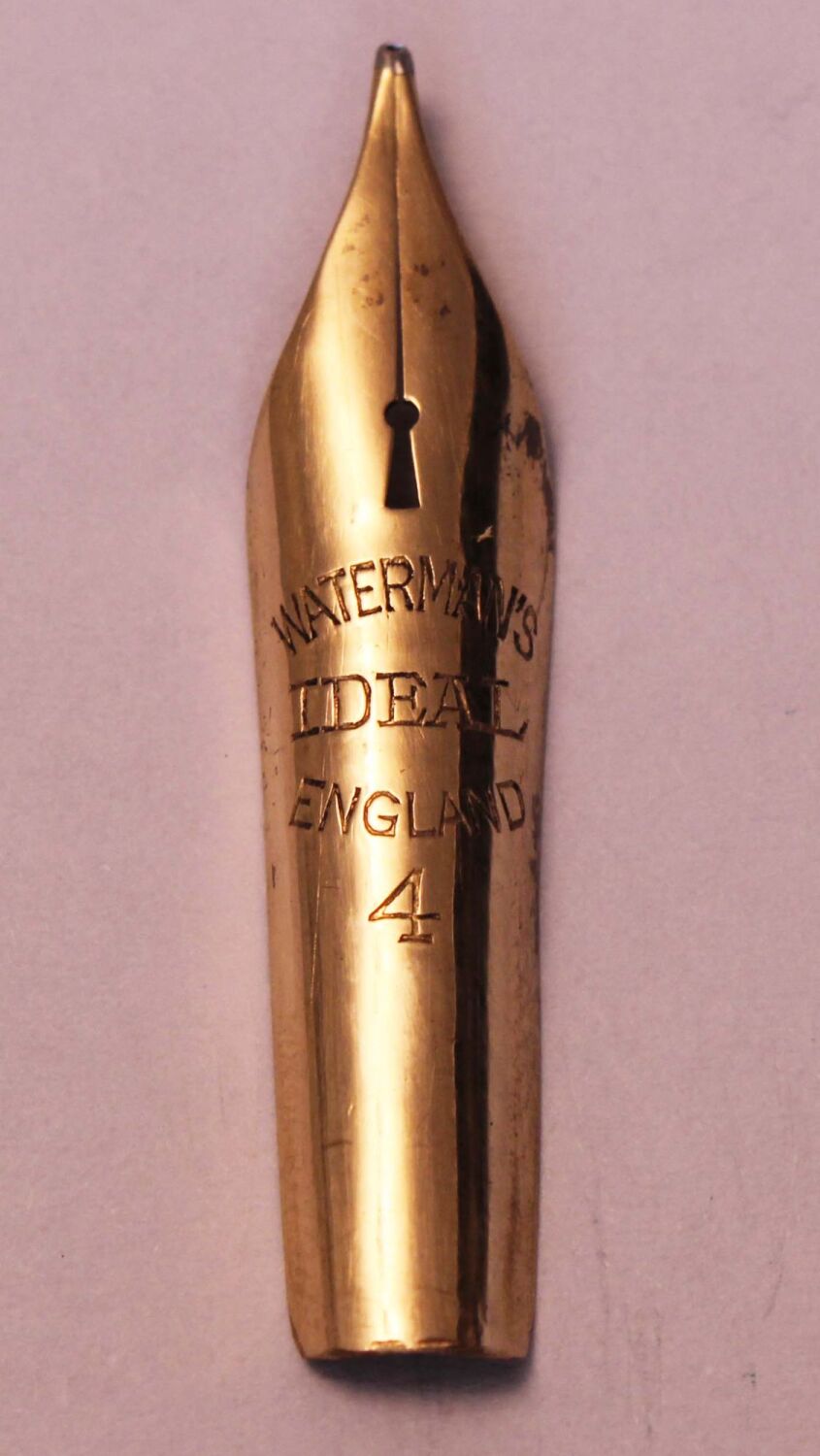 N1250 - Watermans #4 (Keyhole) Fine Flex Nib