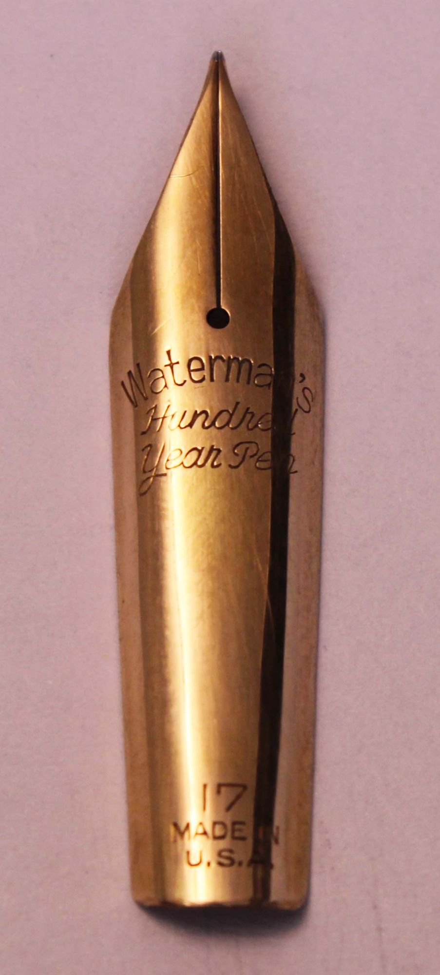 N1252 - Watermans #17 Hundred Year Extra Fine Nib