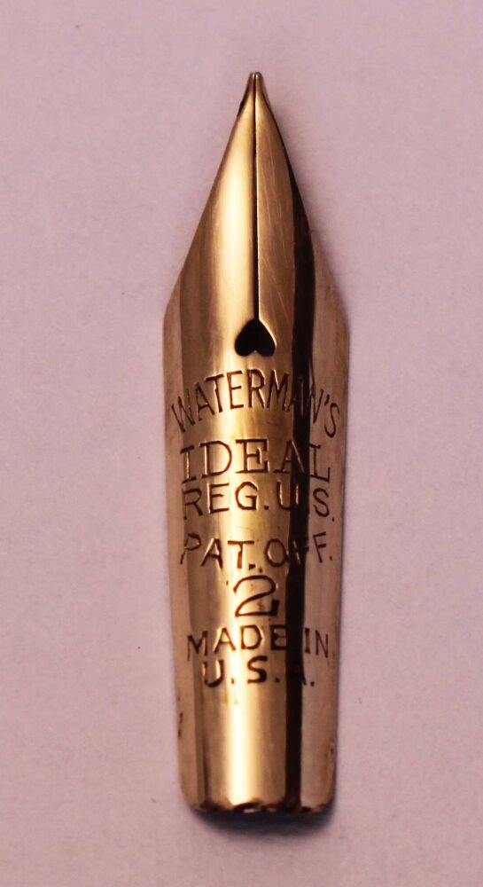 N1254 - Watermans Ideal #2 Fine Flex Nib
