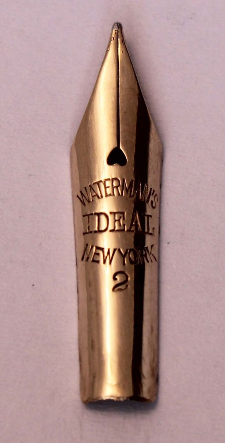 N1261 - Watermans Ideal #2 Fine Flex Nib
