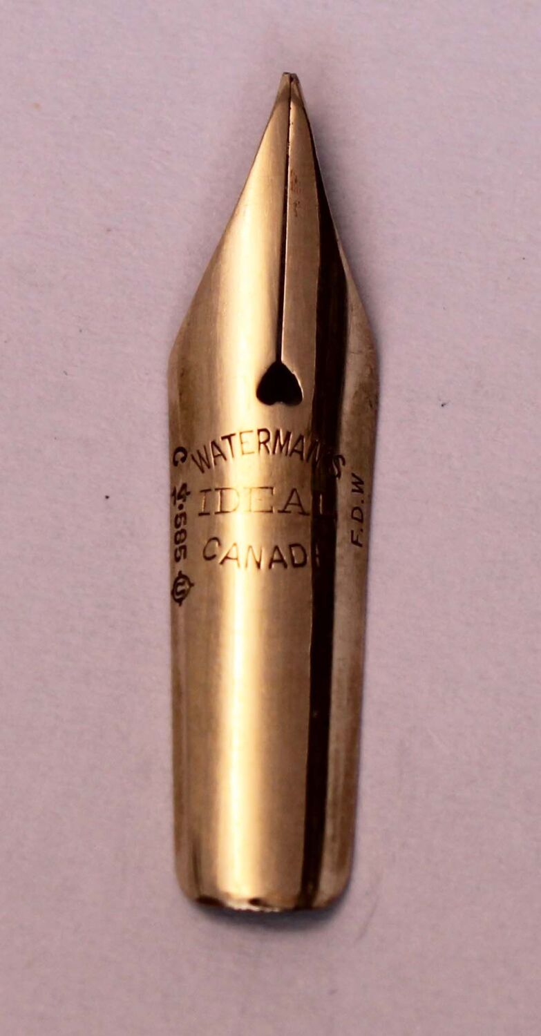 N1263 - Watermans Ideal Fine Flex Nib