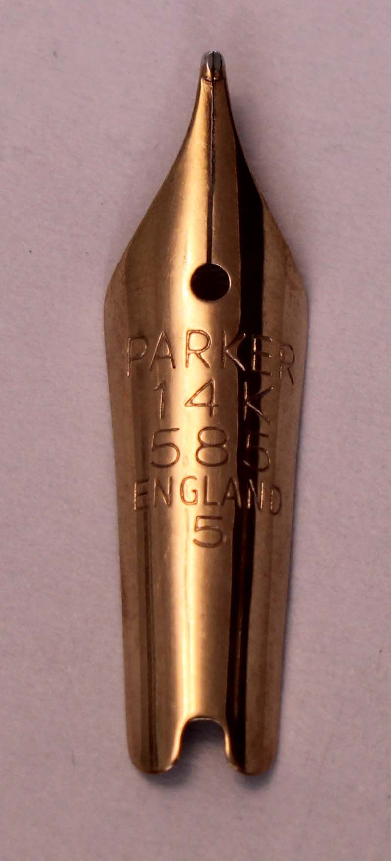 N1129- Parker Duofold Slimford Medium Nib