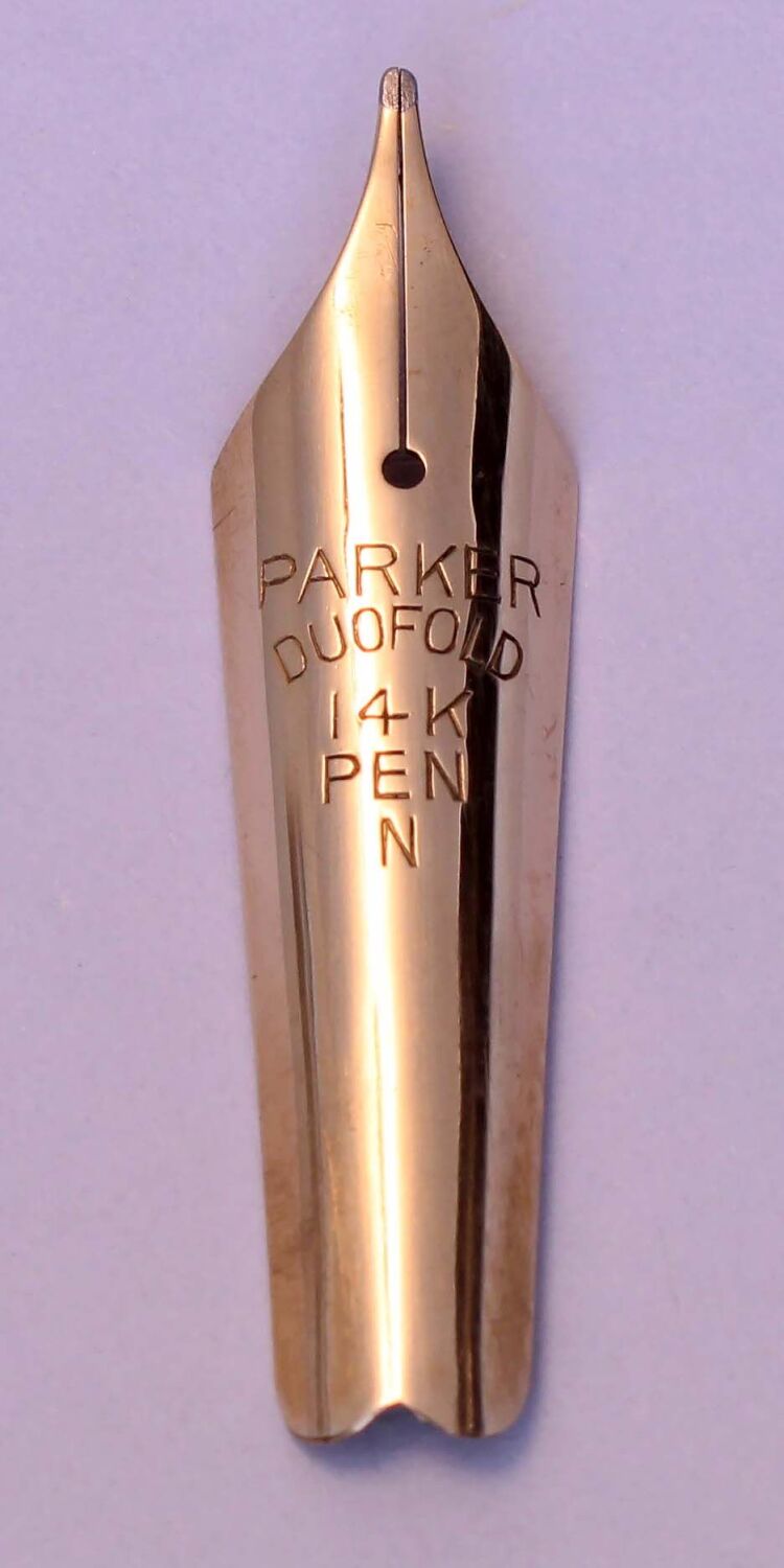 N1138- Parker Duofold/Victory Newhaven Medium Nib