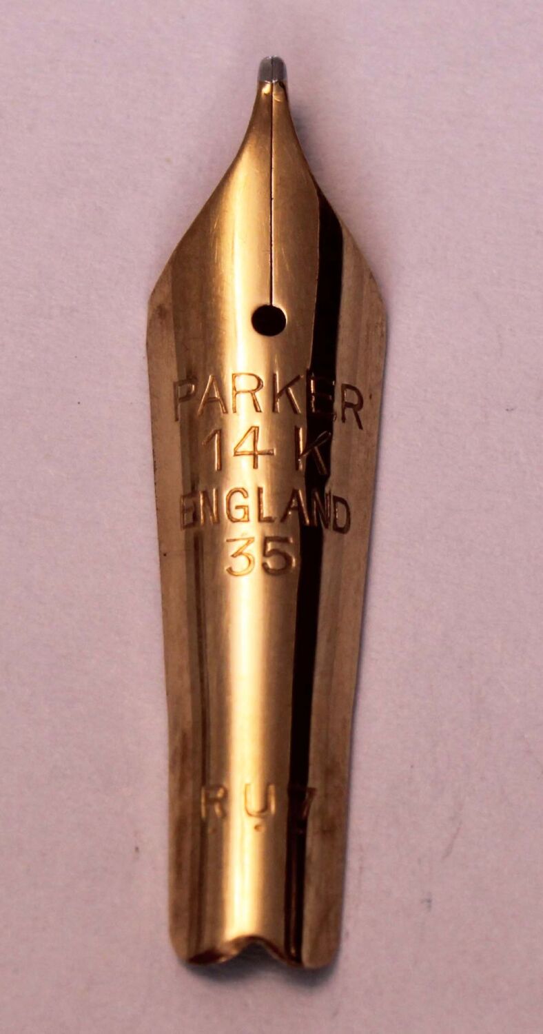 N1283- Parker Duofold Senior No.35 Medium Nib