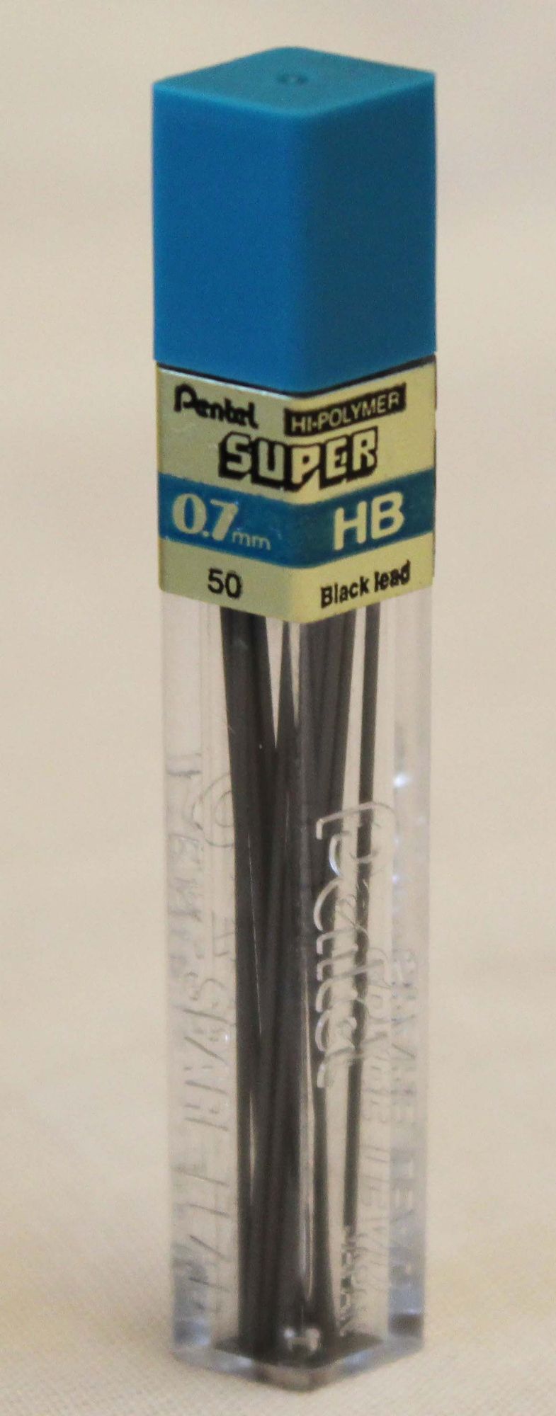 L0011 - 10 Packs of Pentel Leads for Mechanical Pencils  - 0.7mm HB