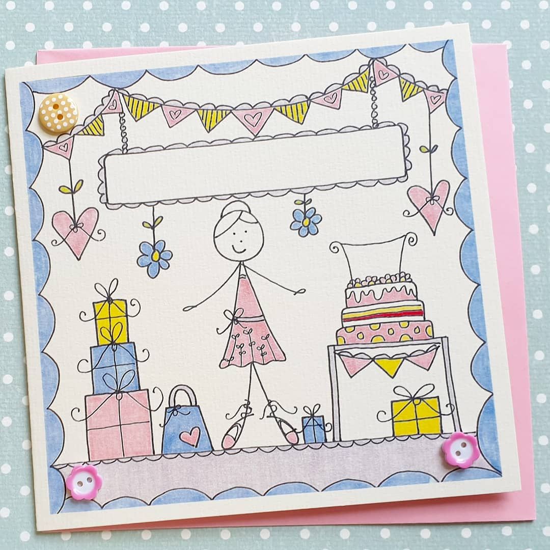 Pretty Ballerina Card