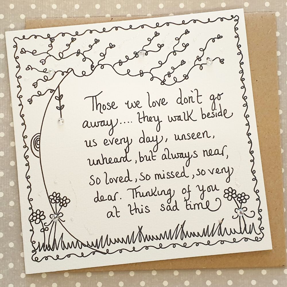 Sympathy Cards and Memorial Keepsakes