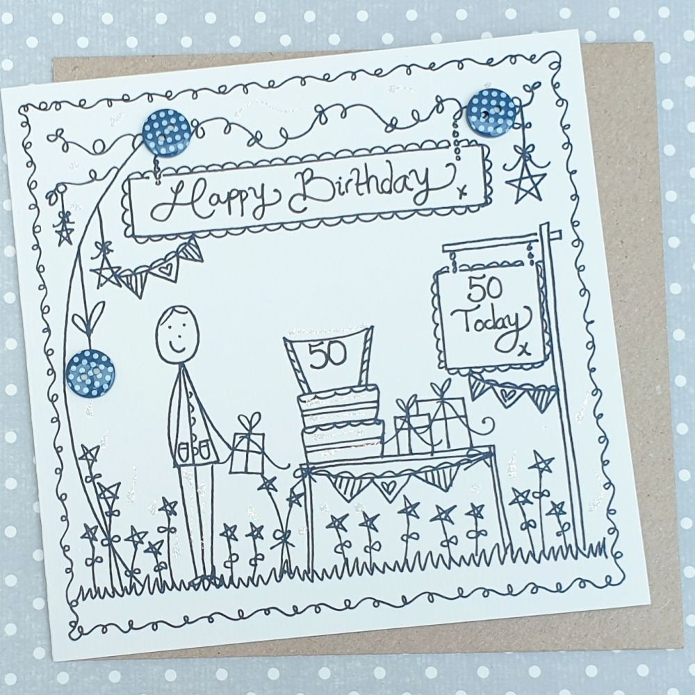 A Special Male Birthday Card