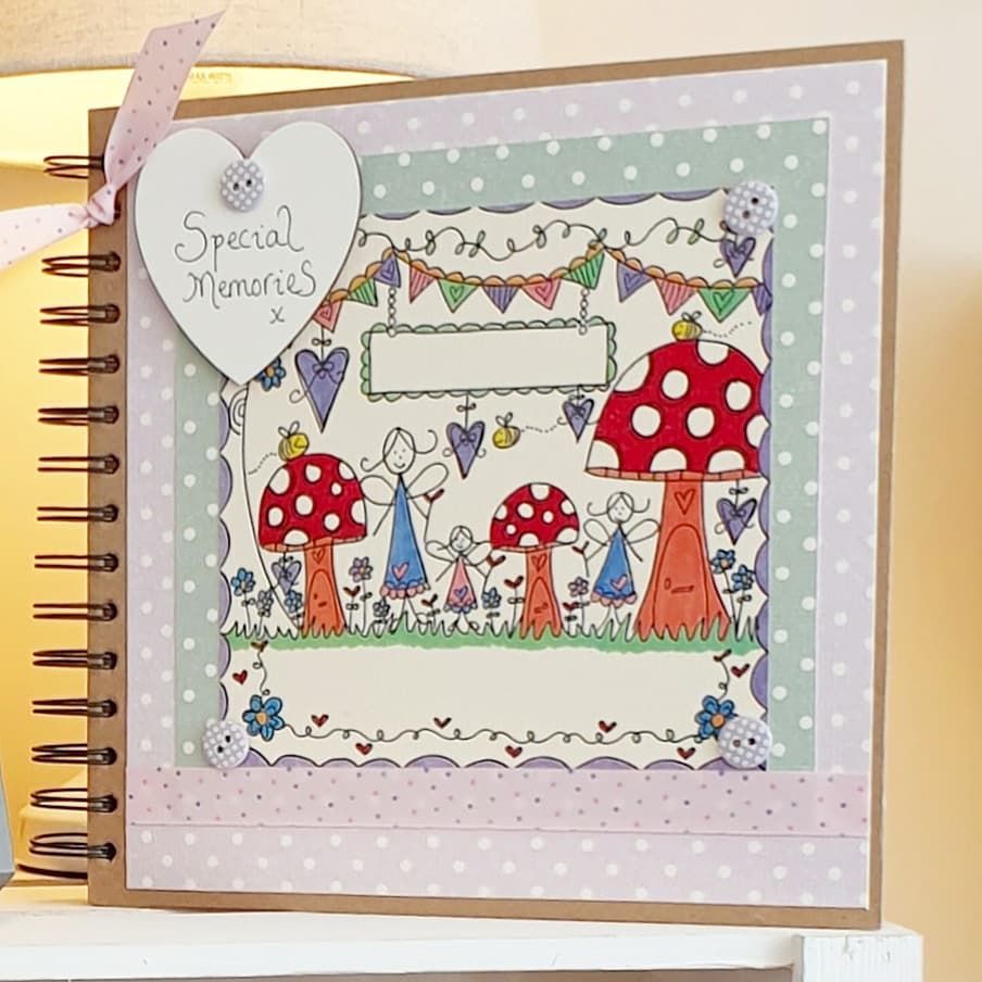 Fairy style Special Memory Scrapbook