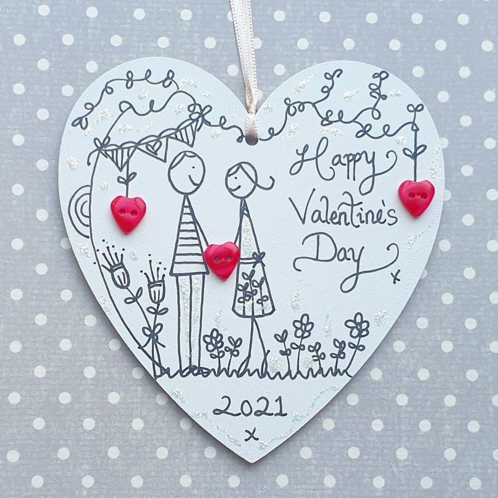 Valentine's Day Heart Illustration