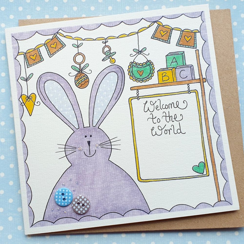 Baby Boy Bunny and Bunting