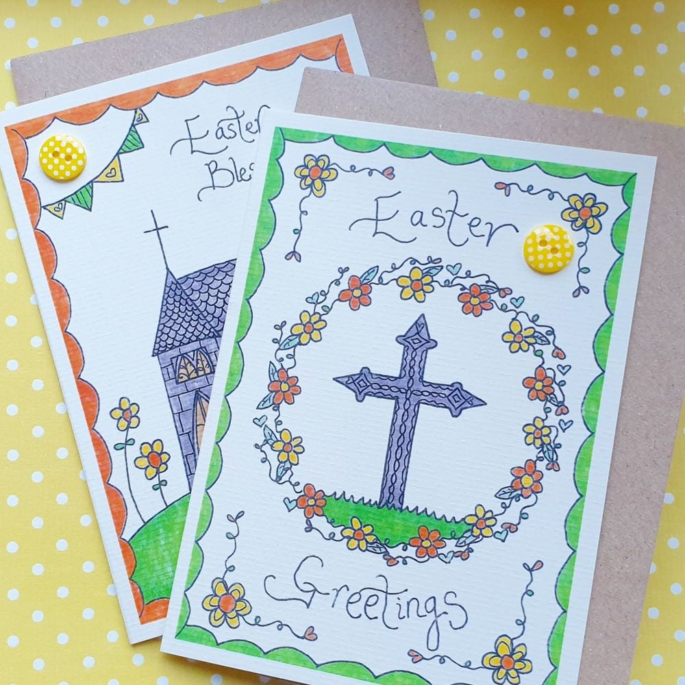Easter Blessings Pack of 6 Cards