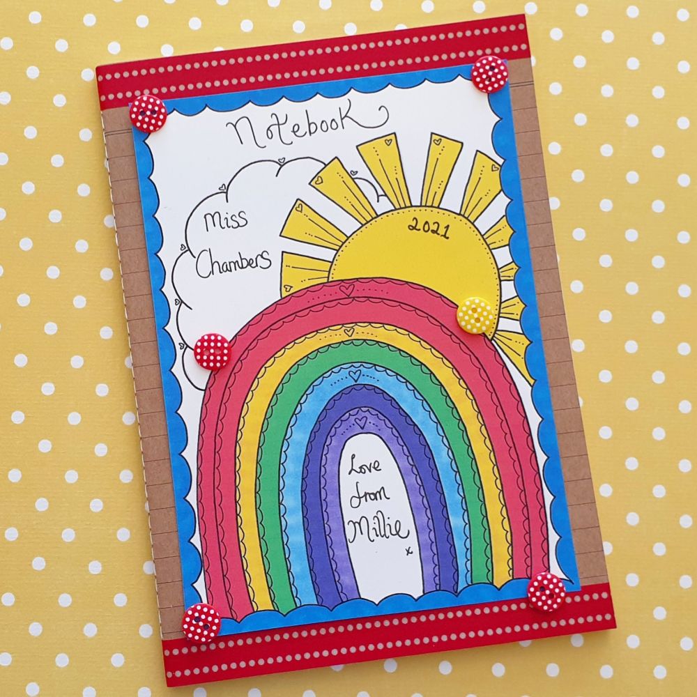 Rainbows and Sunshine Notebook