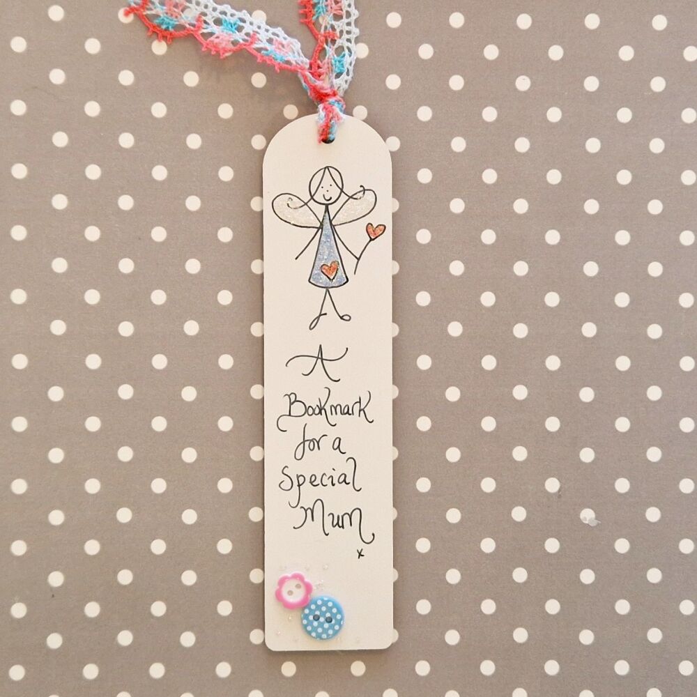 Bookmark with Sparkle Fairy