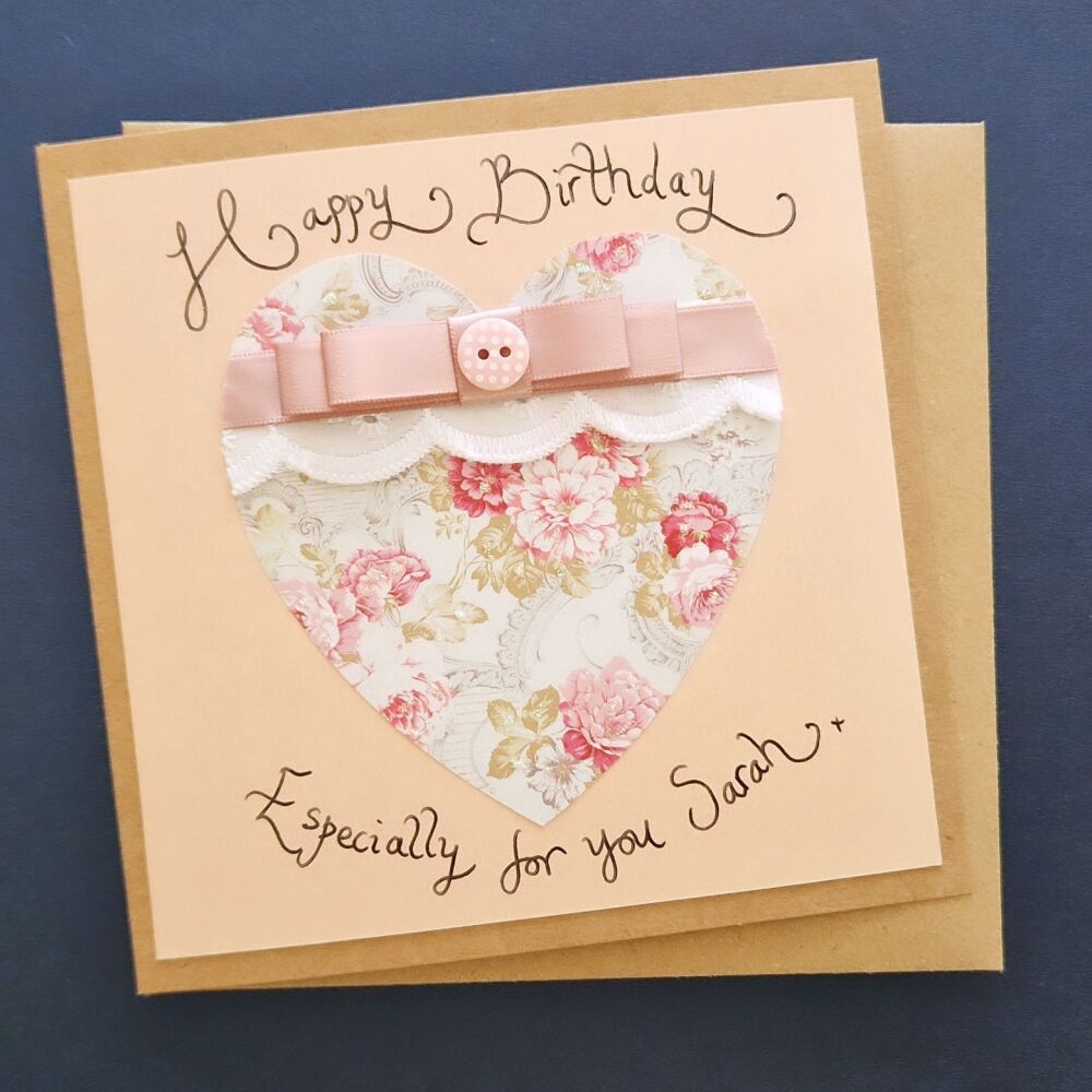 Pretty Birthday Card