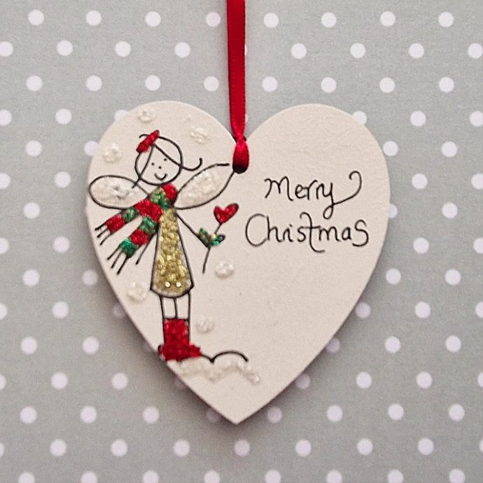 Mini Fairy Christmas Heart