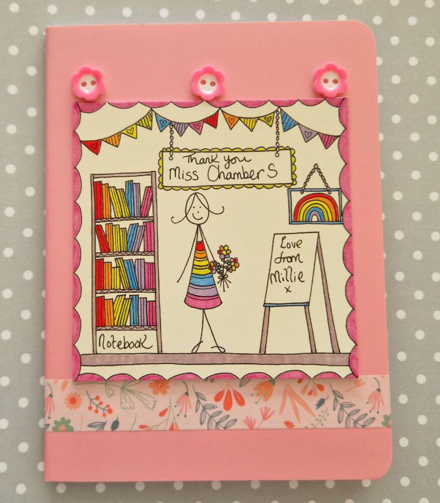 A6 Thankyou Notebook