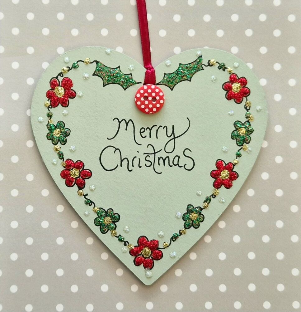 Sparkle Wreath Heart