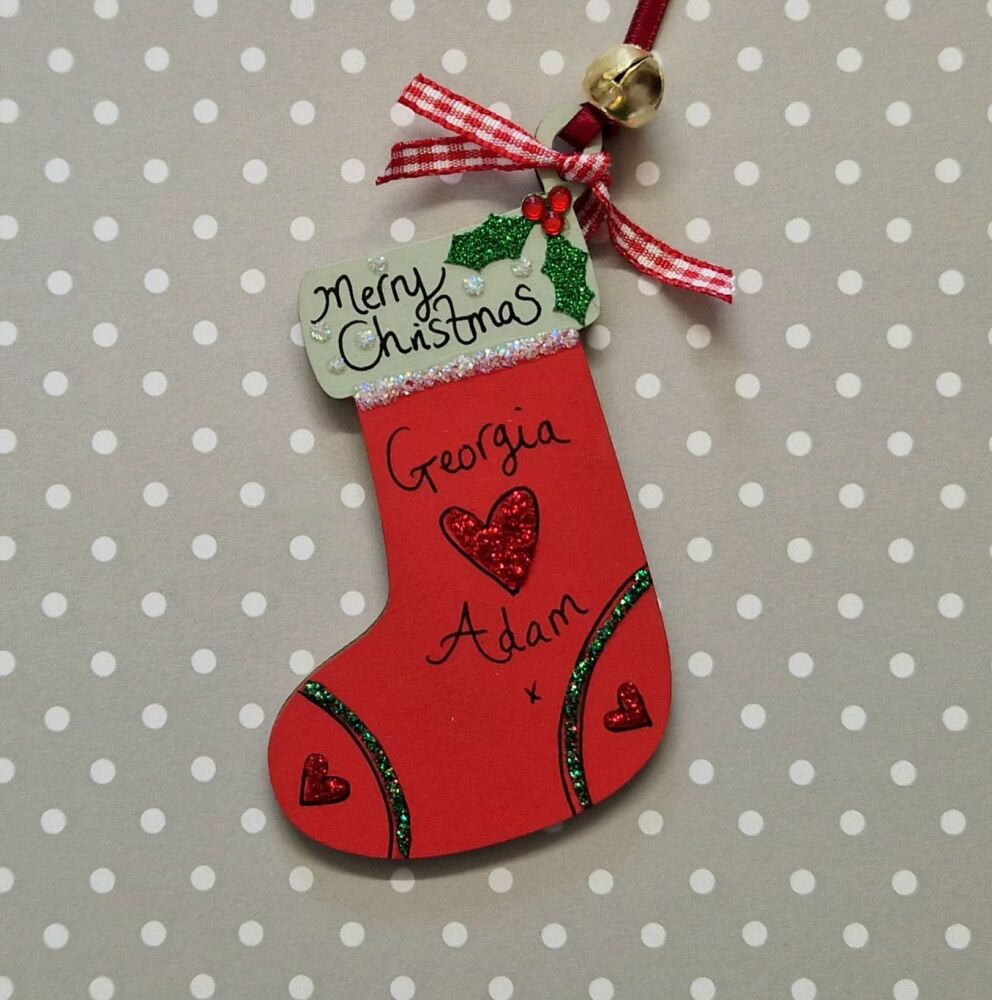 New for 2025...Holly Jolly Stocking