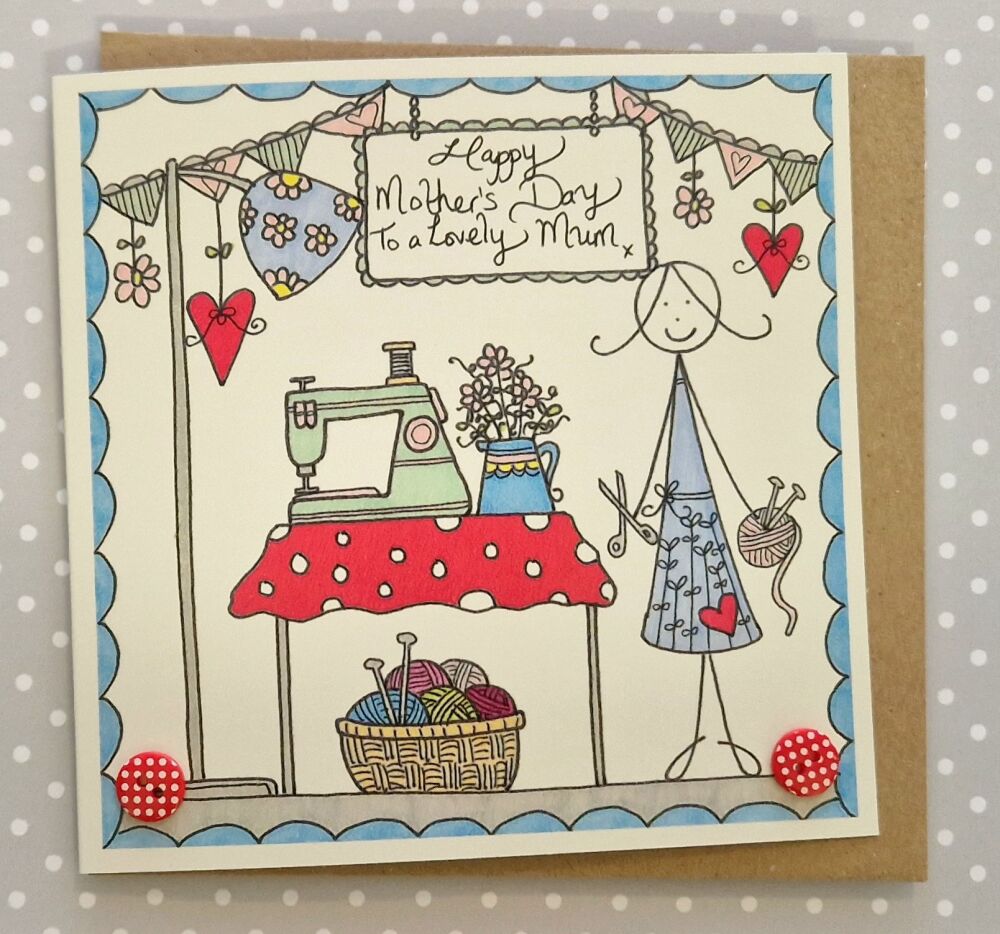 Knitting and Sewing Mum