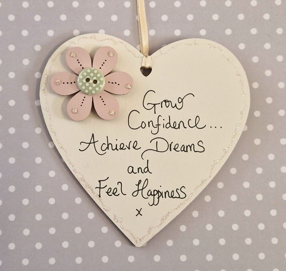 NEW...Grow Confidence Heart