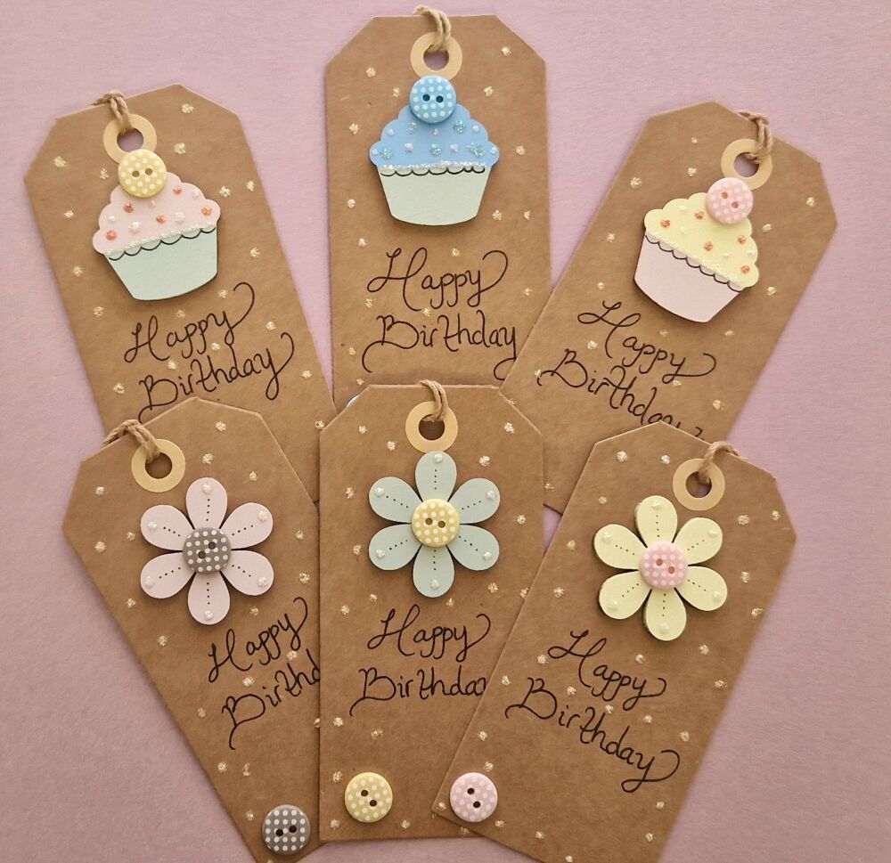 Pack of 6 Keepsake Gift Tags