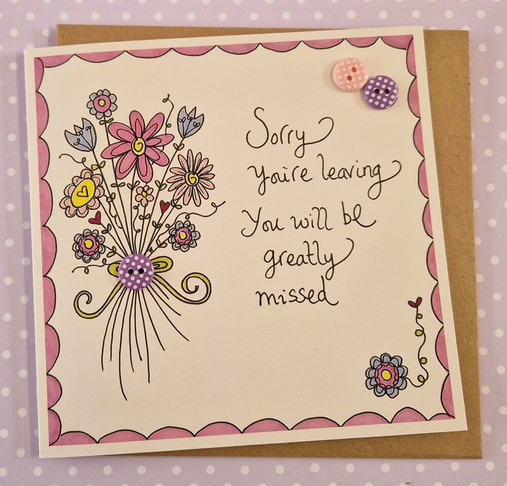 New.... Bunch of Leaving Flowers