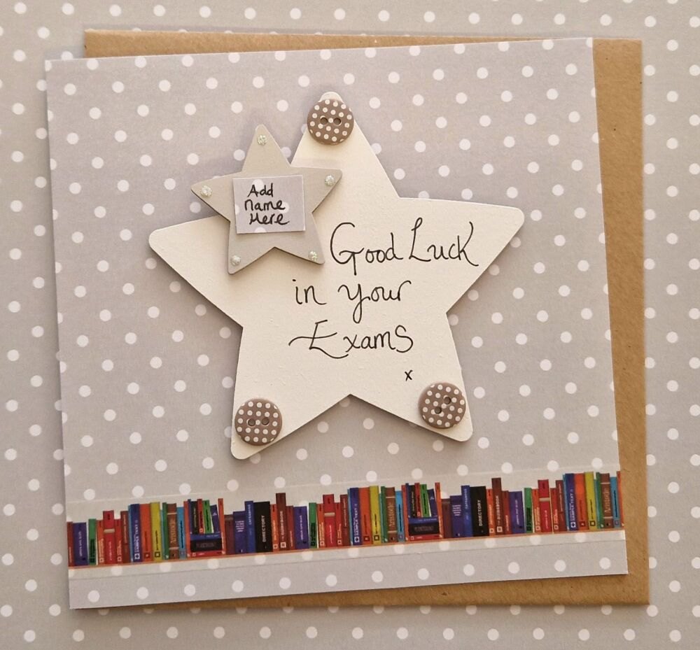 New... Good Luck Star (Grey)
