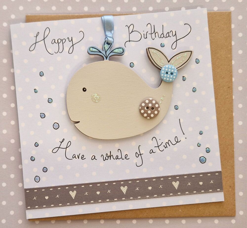 New..... Have a Whale of a Time (Blue)