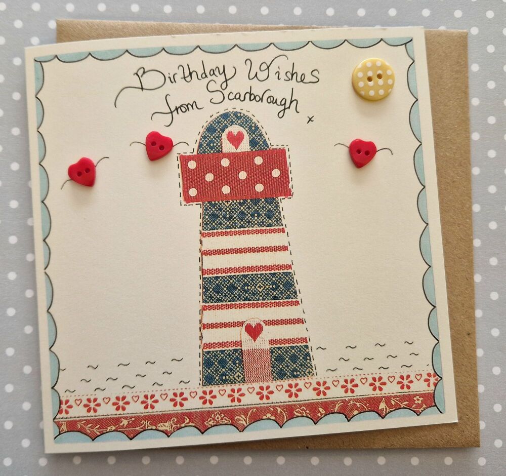 New.....Birthday Greetings from...(Seaside of your choice)