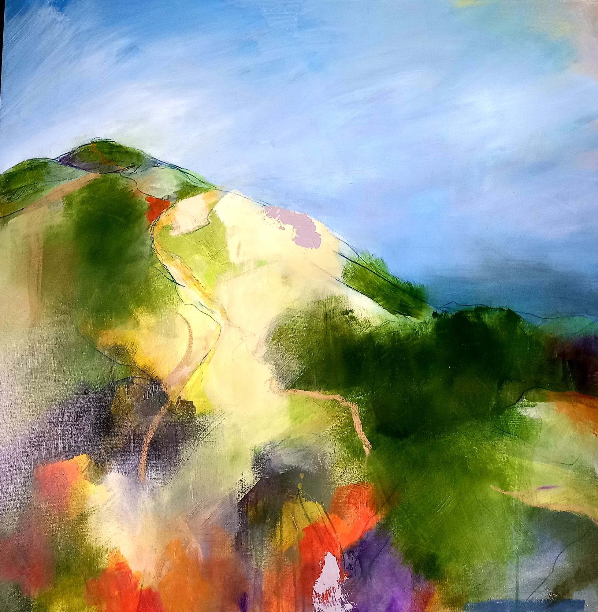 Large abstract Landscape