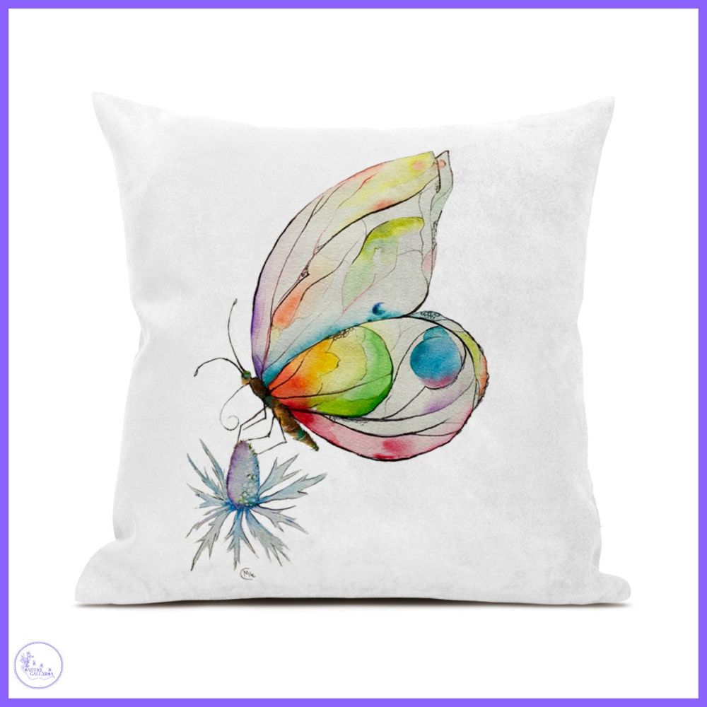 Butterfly Canvas Cushion.
