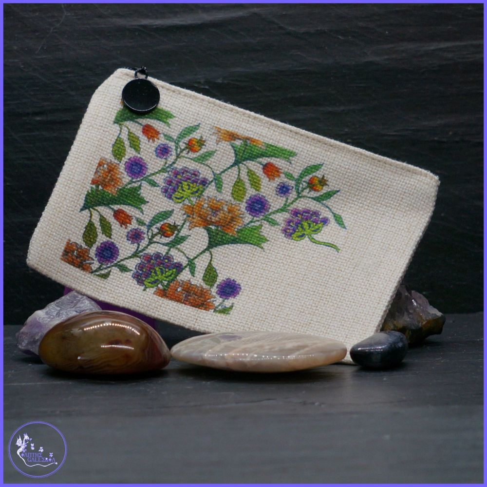 Creeping Flowers Coin Purse.