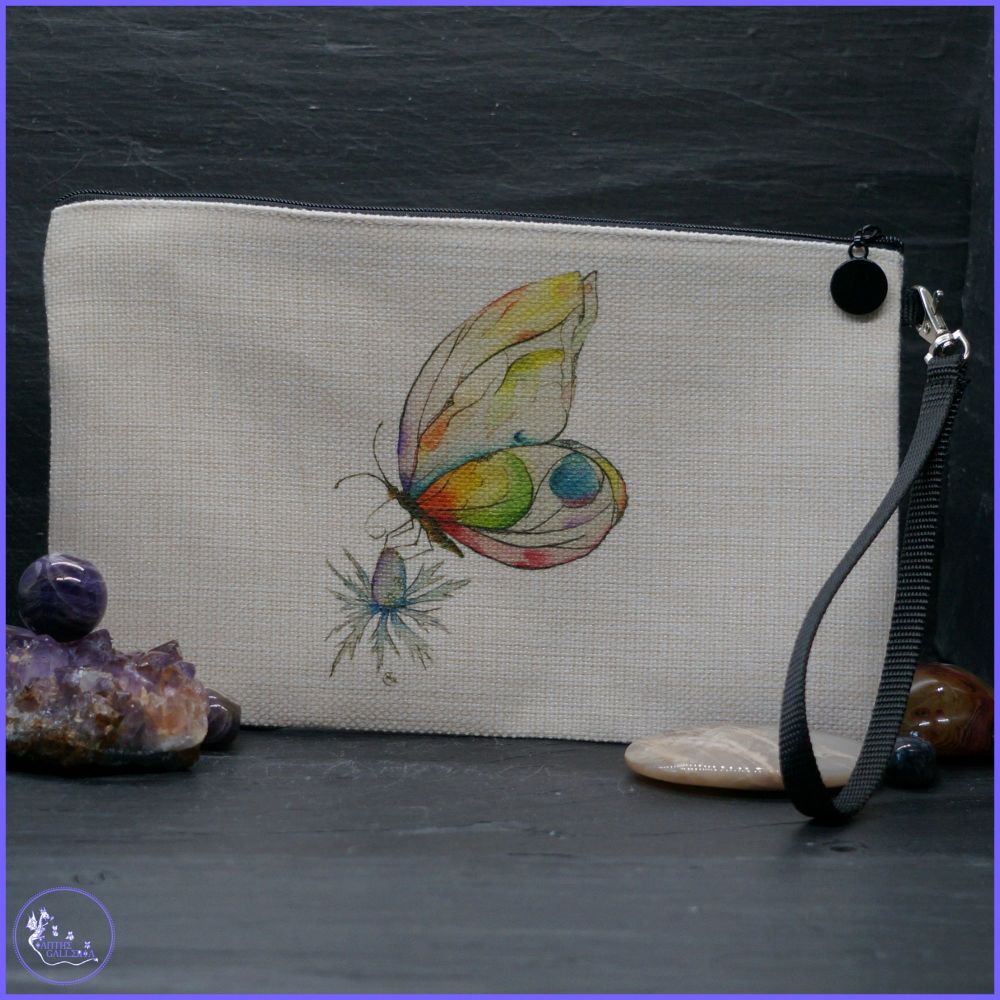 Butterfly Cosmetic Bag.