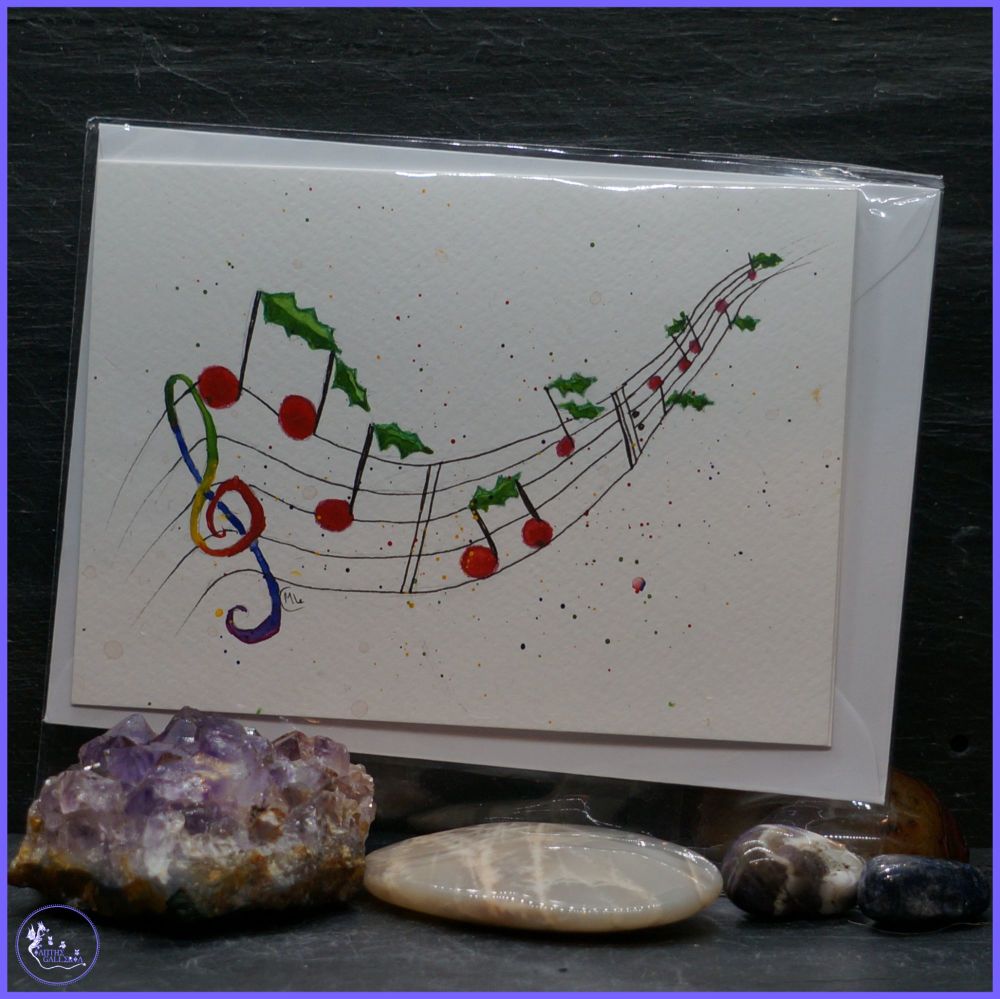 Festive Musical Christmas Card.
