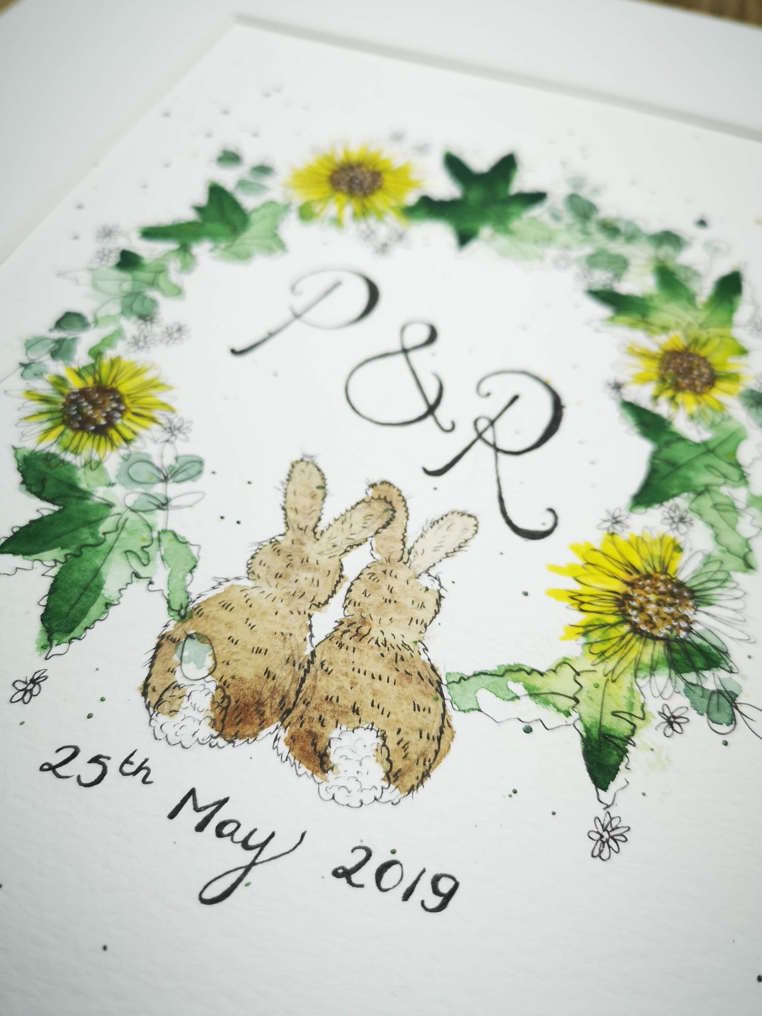 bespoke watercolour prints
