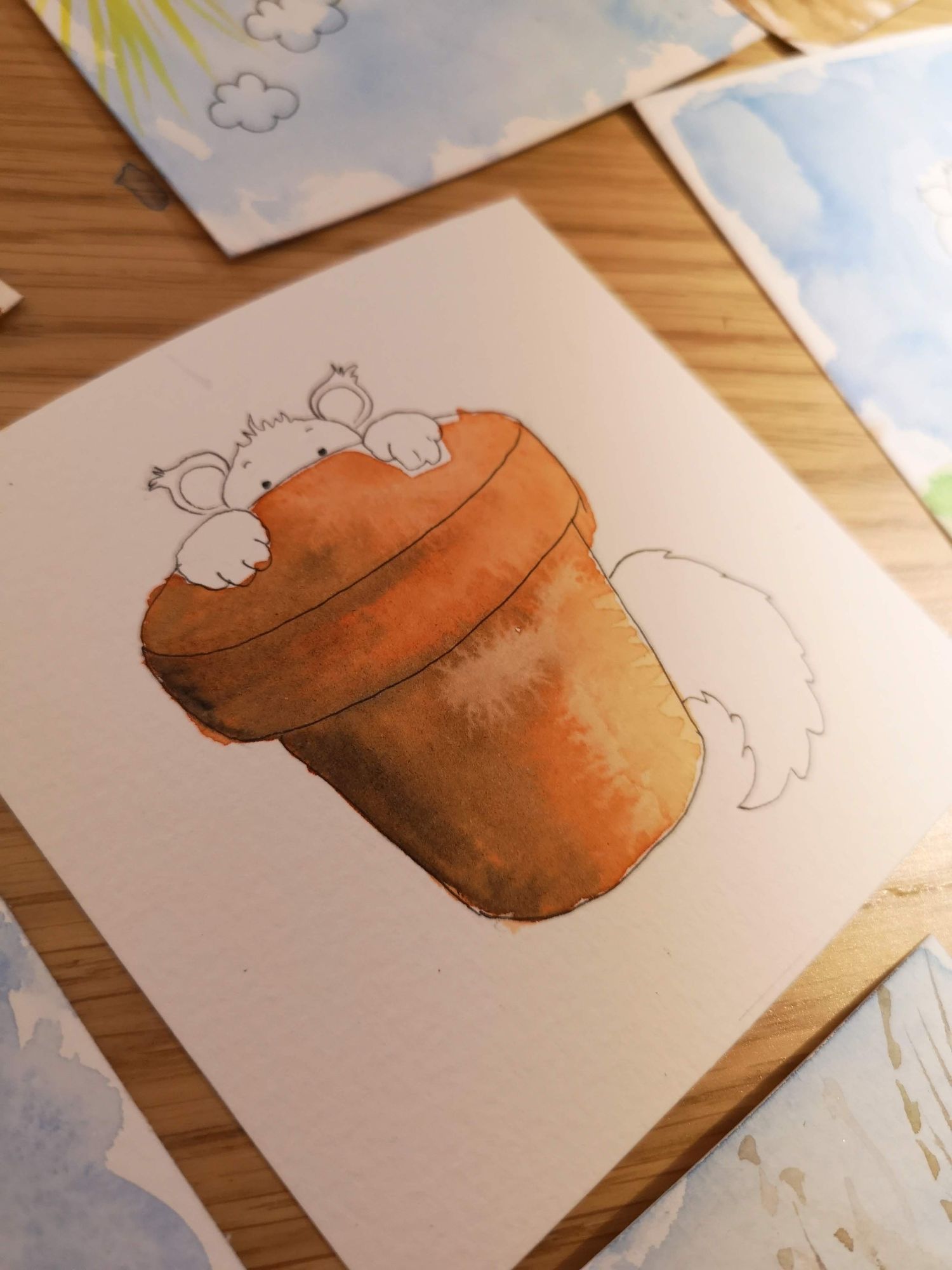 bespoke watercolour prints