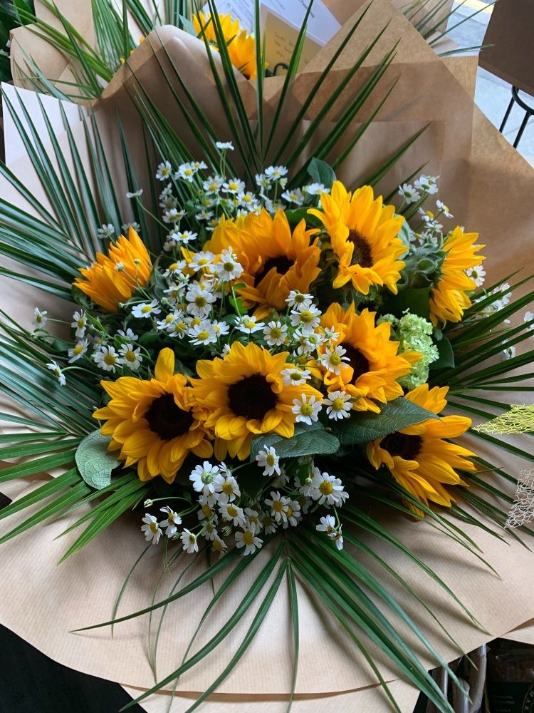 Bouquet of sunflowers