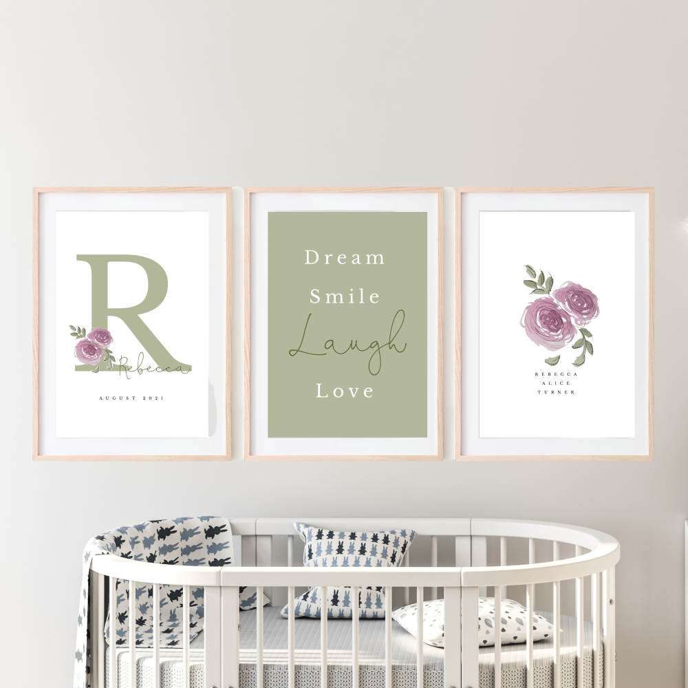 Rose Name Prints