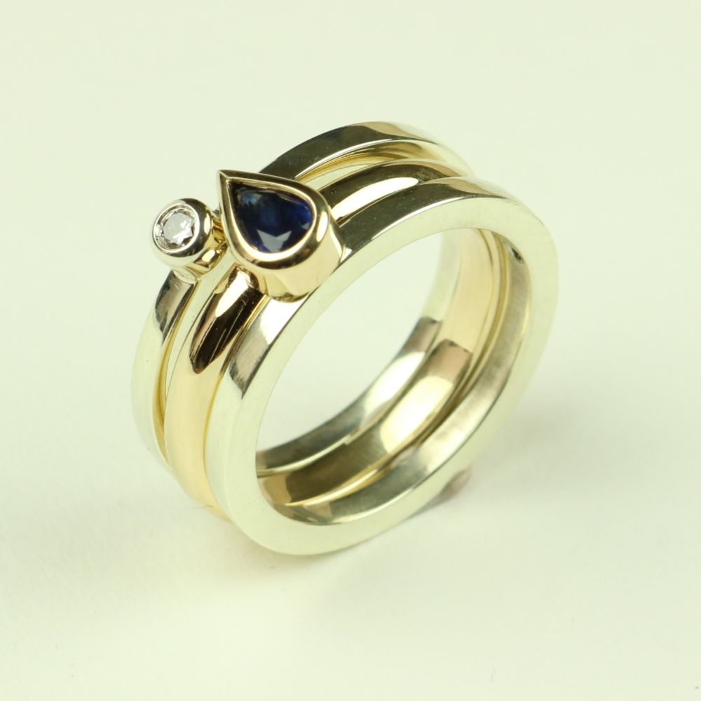 <!--002-->Gold Stacking Rings