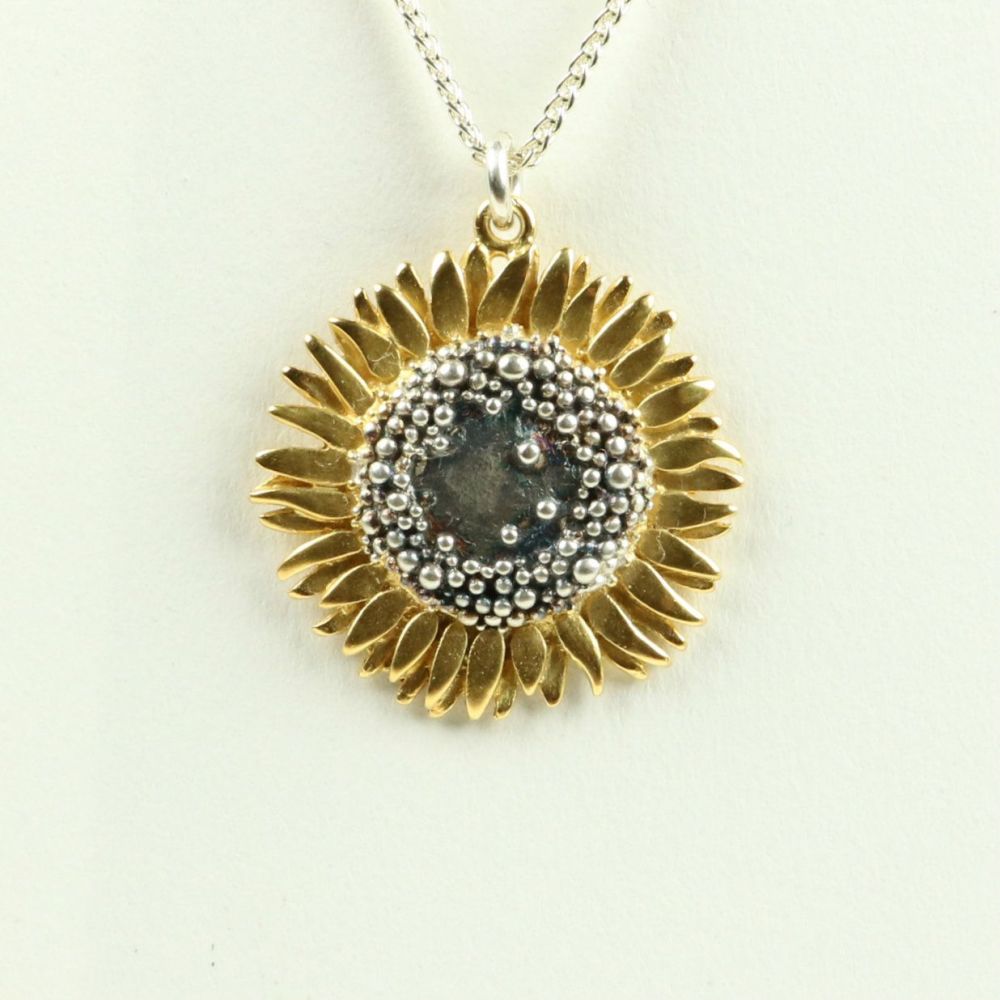 Sunflower large pendant