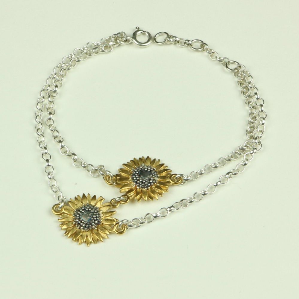 Sunflower light bracelet