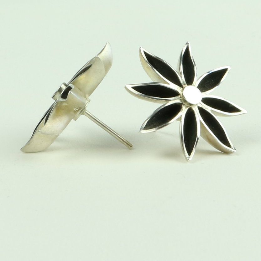 Star Anise Large Stud Earrings