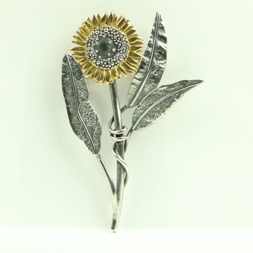 Sunflower  Brooch 