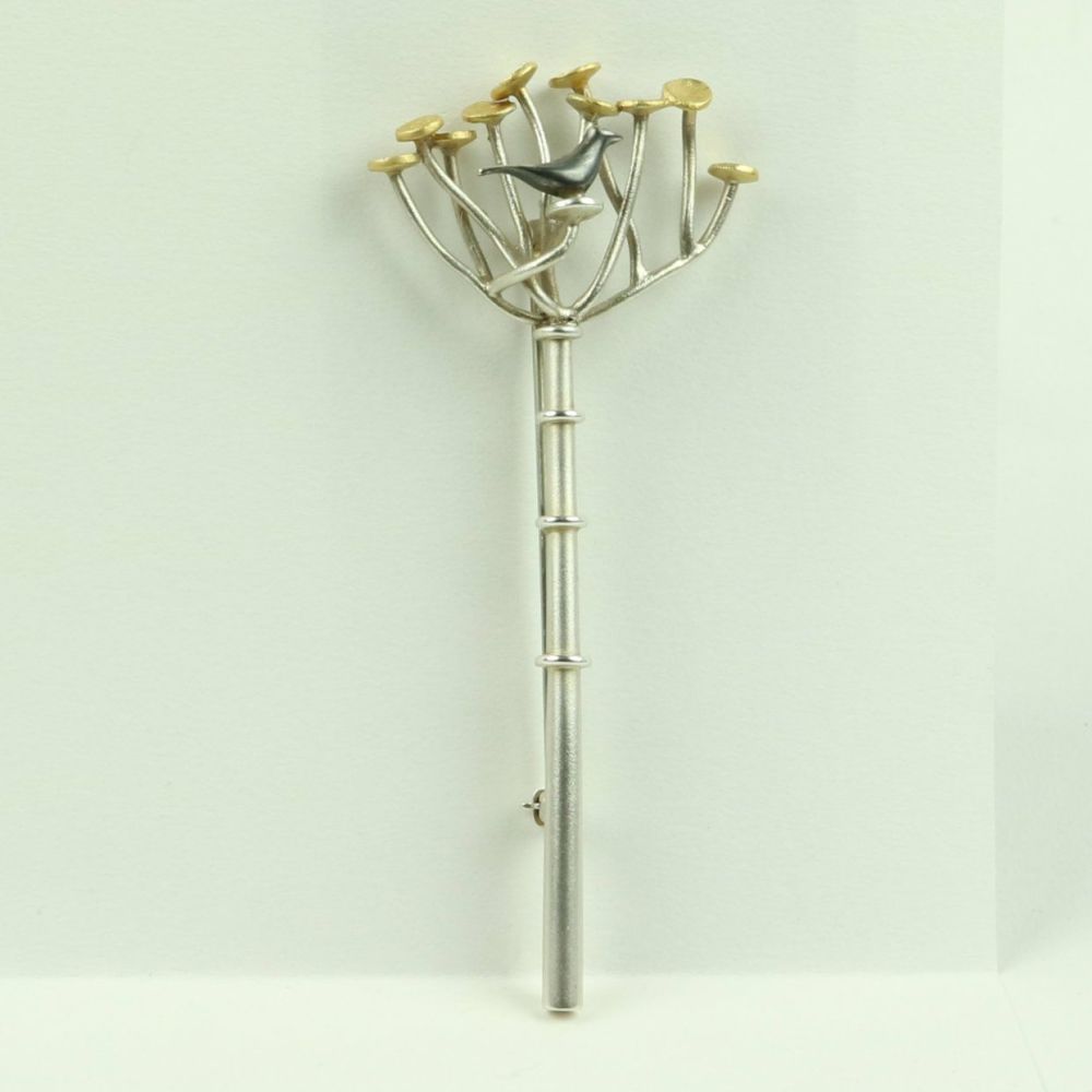 Natura Bird Brooch