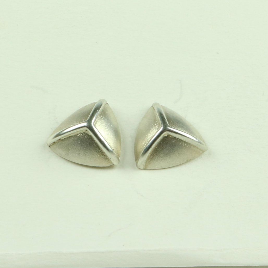Small Triangular Stud Earrings VTES 1